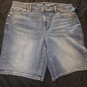 Torrid Vintage Stretch Denim Shorts